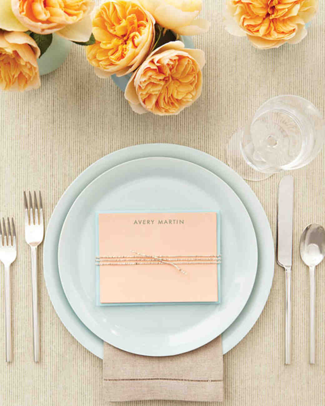 Favor Seating Cards and Displays Martha Stewart Weddings
