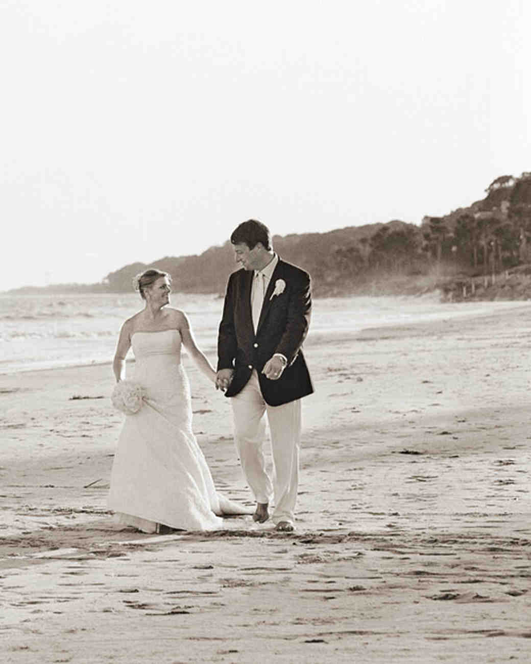 A Traditional Pale Blue Wedding By The Beach In Georgia Martha