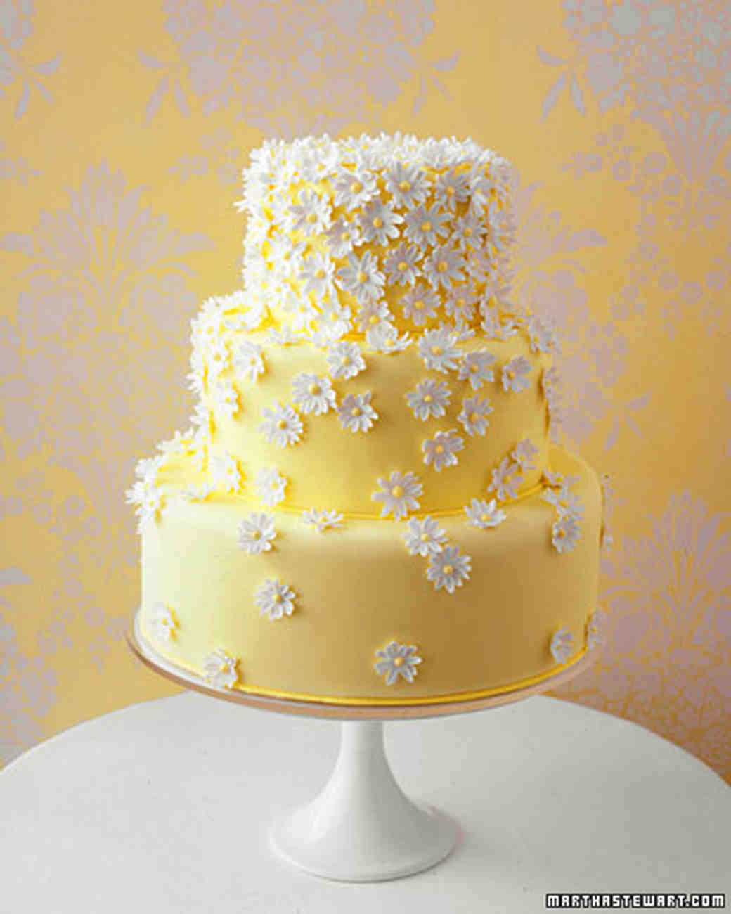  Wedding  Colors Yellow  and White  Martha Stewart Weddings 