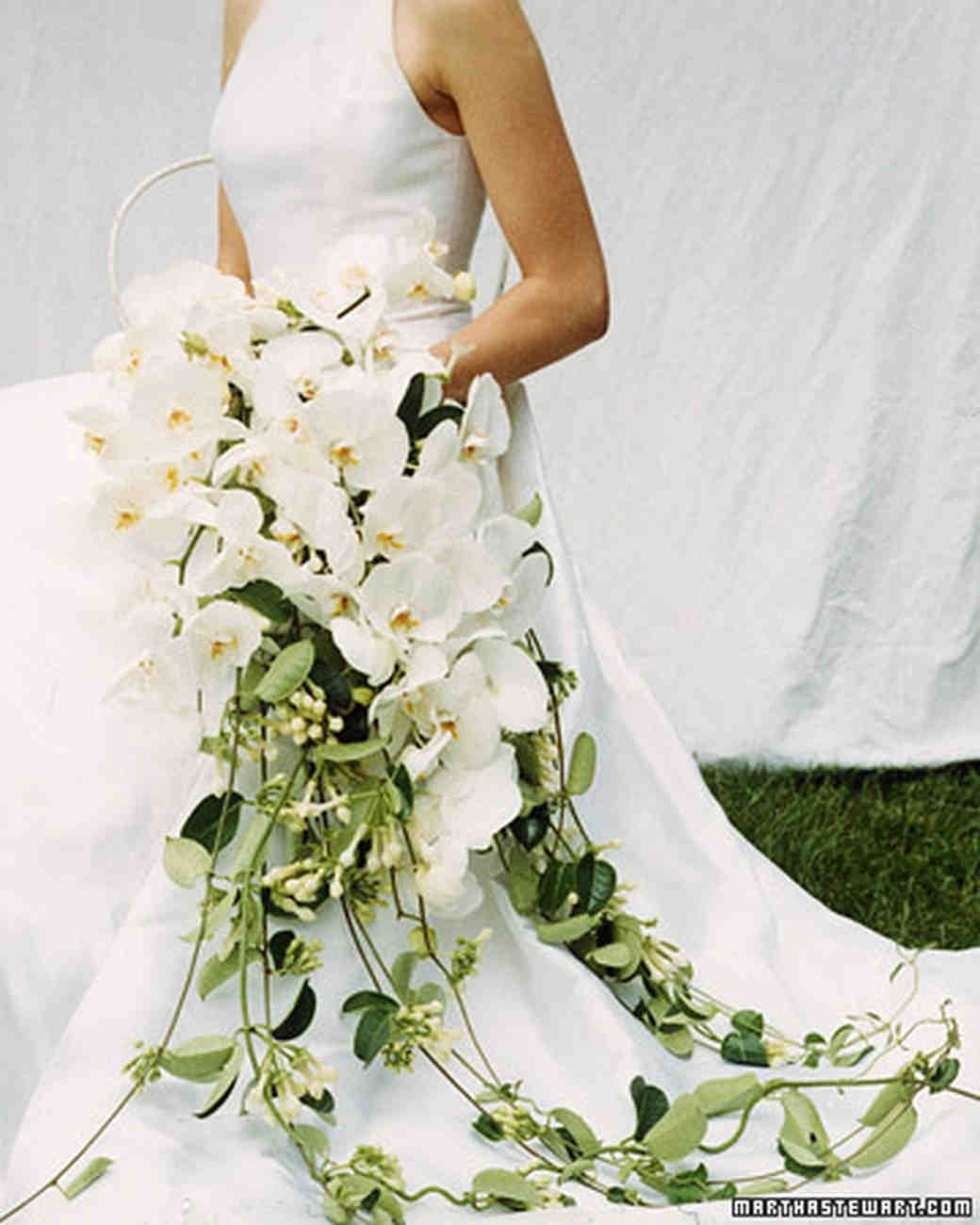 Orchid Bouquets Martha Stewart Weddings 7336