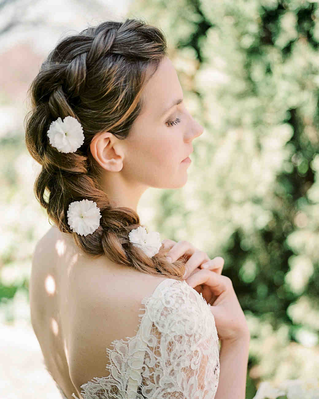 25 Braided Wedding Hairstyles We Love Martha Stewart Weddings 2770