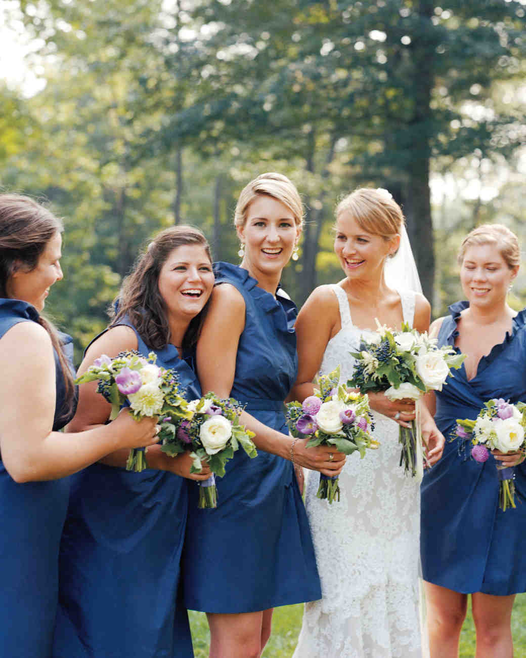 Martha Brides And Bridesmaids In J Crew Dresses Martha Brides And Bridesmaids In J Crew Dresses Weddings