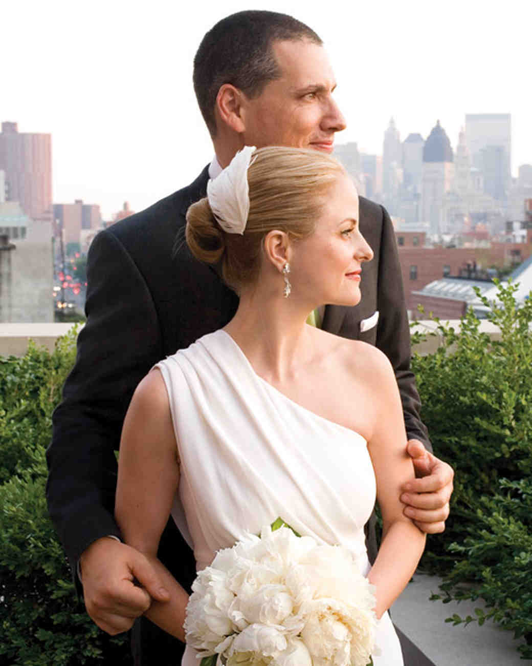 A Modern Formal Black-and-White Wedding in New York | Martha Stewart ...