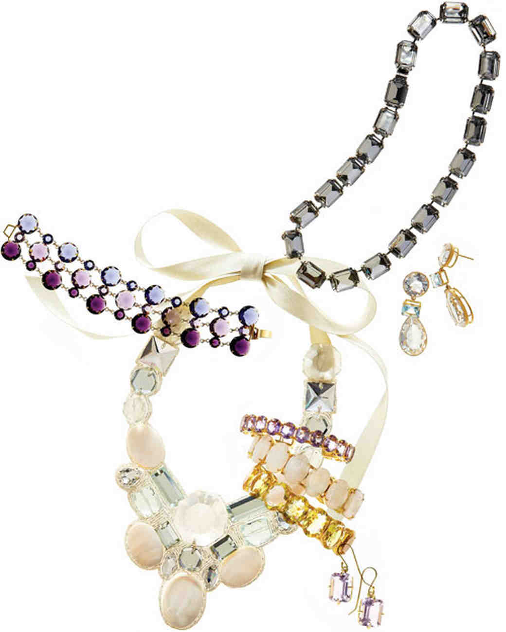 Wedding Costume Jewelry Martha Stewart Weddings