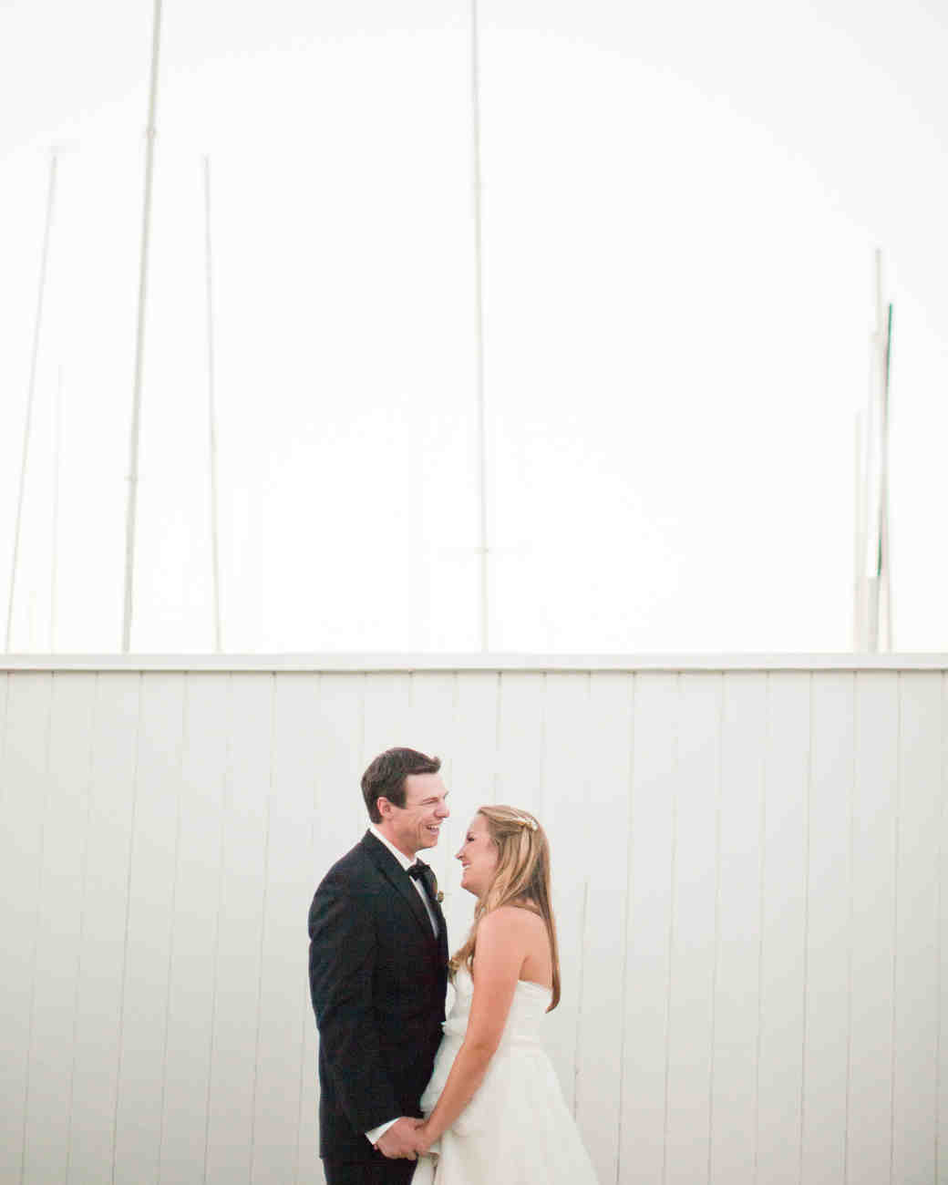 A Blue And White Nautical Wedding In Newport Beach Martha Stewart