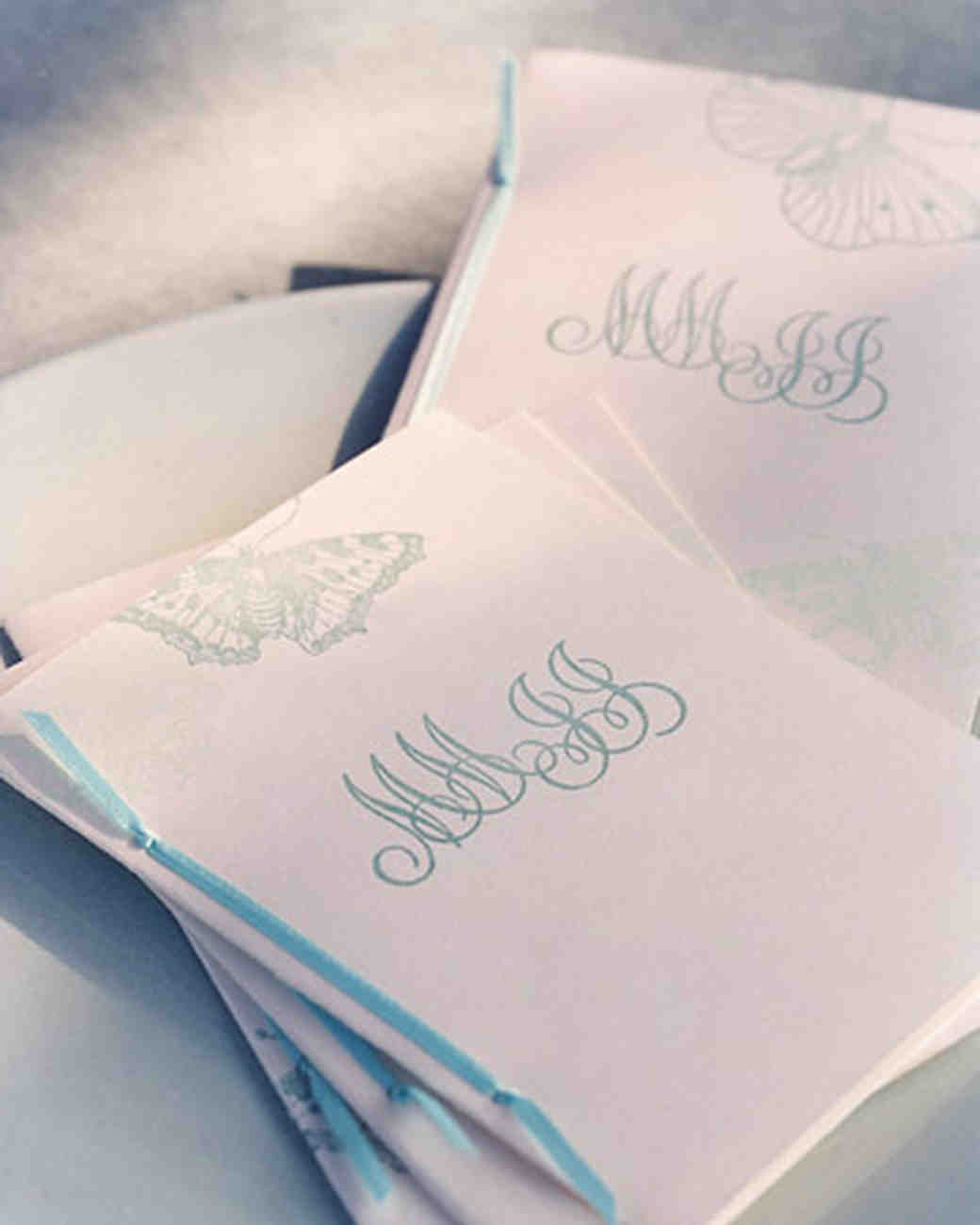 classic wedding ceremony programs martha stewart weddings