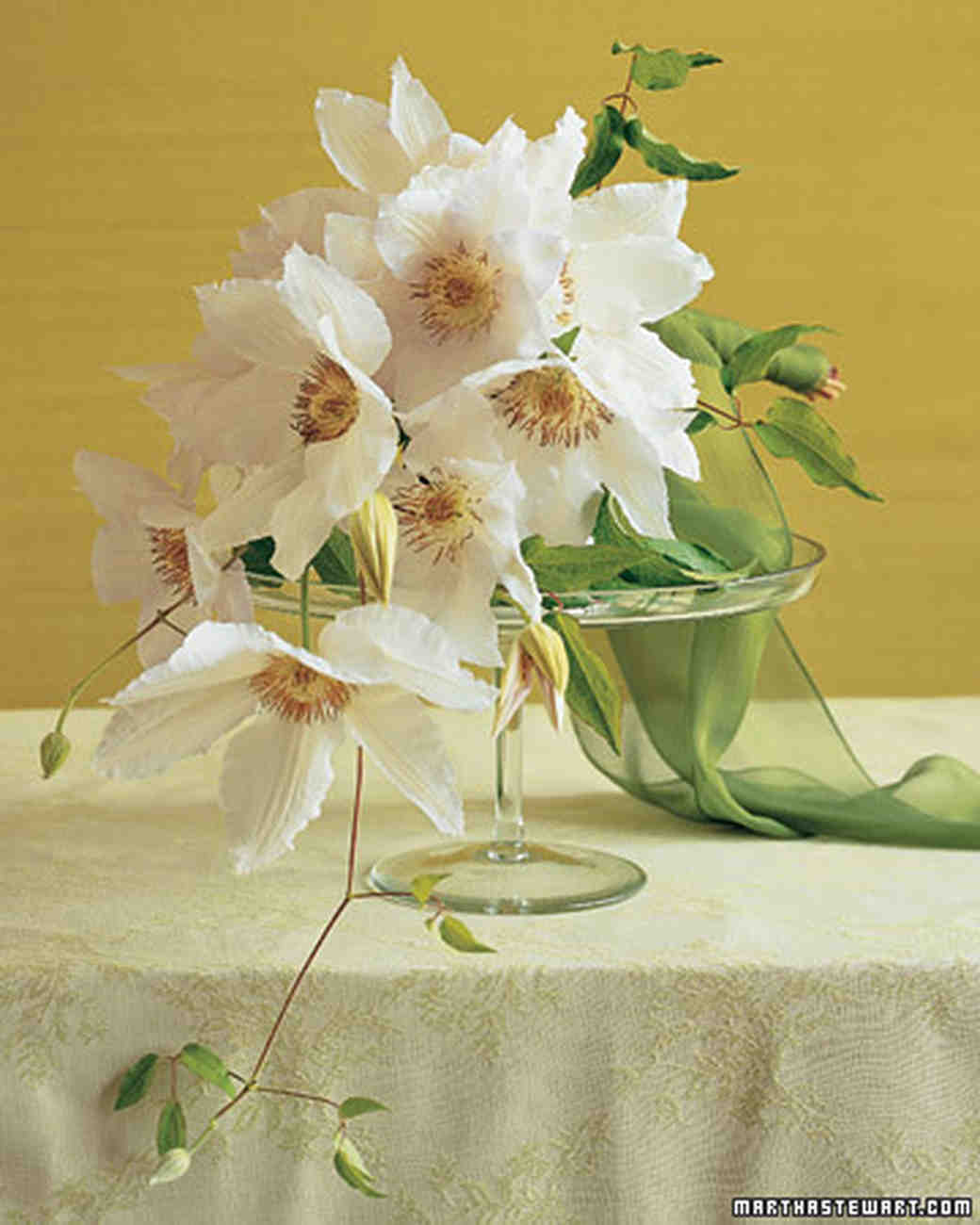 White Wedding Flowers Martha Weddings
