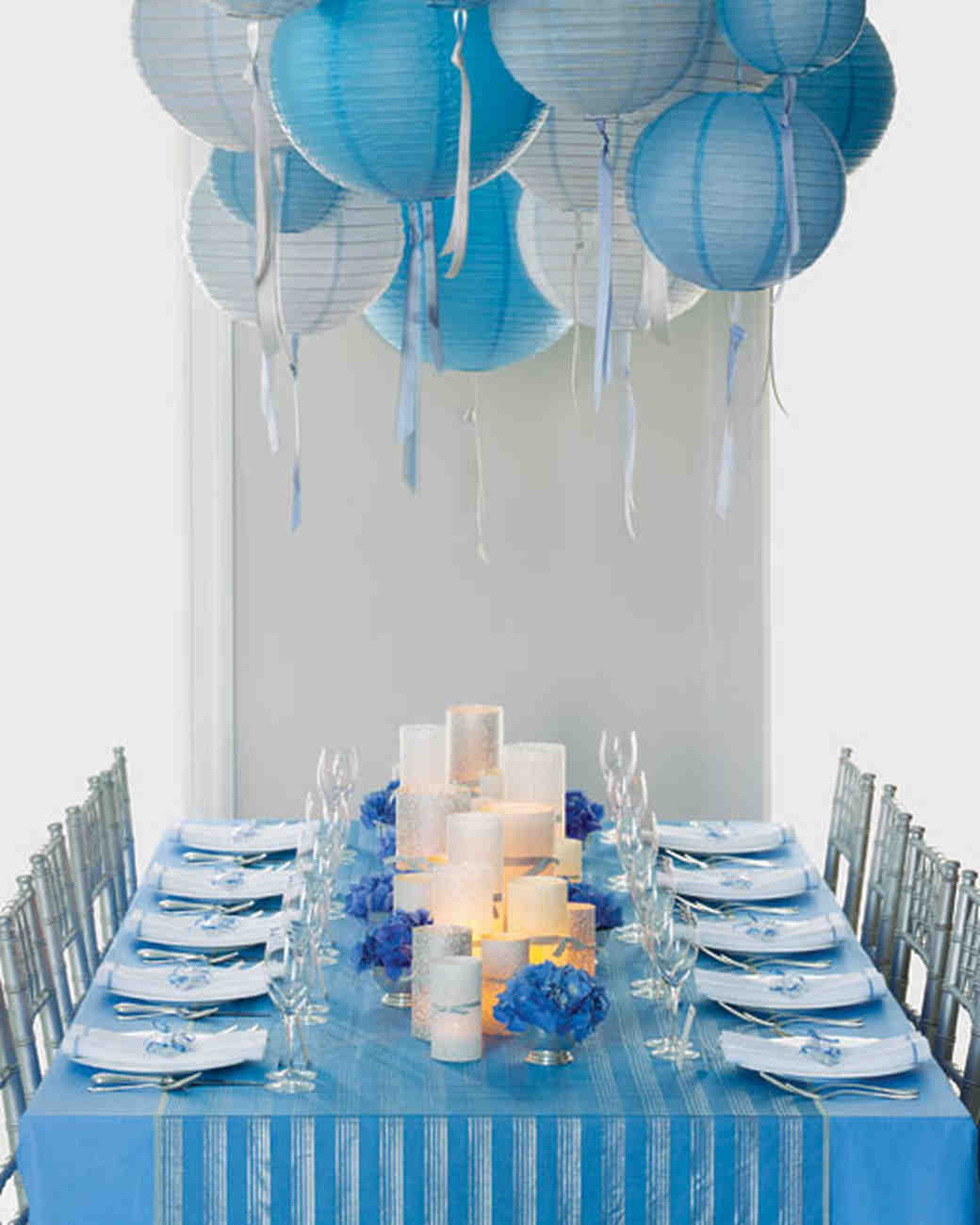 Wedding Colors Blue And Silver Martha Stewart Weddings