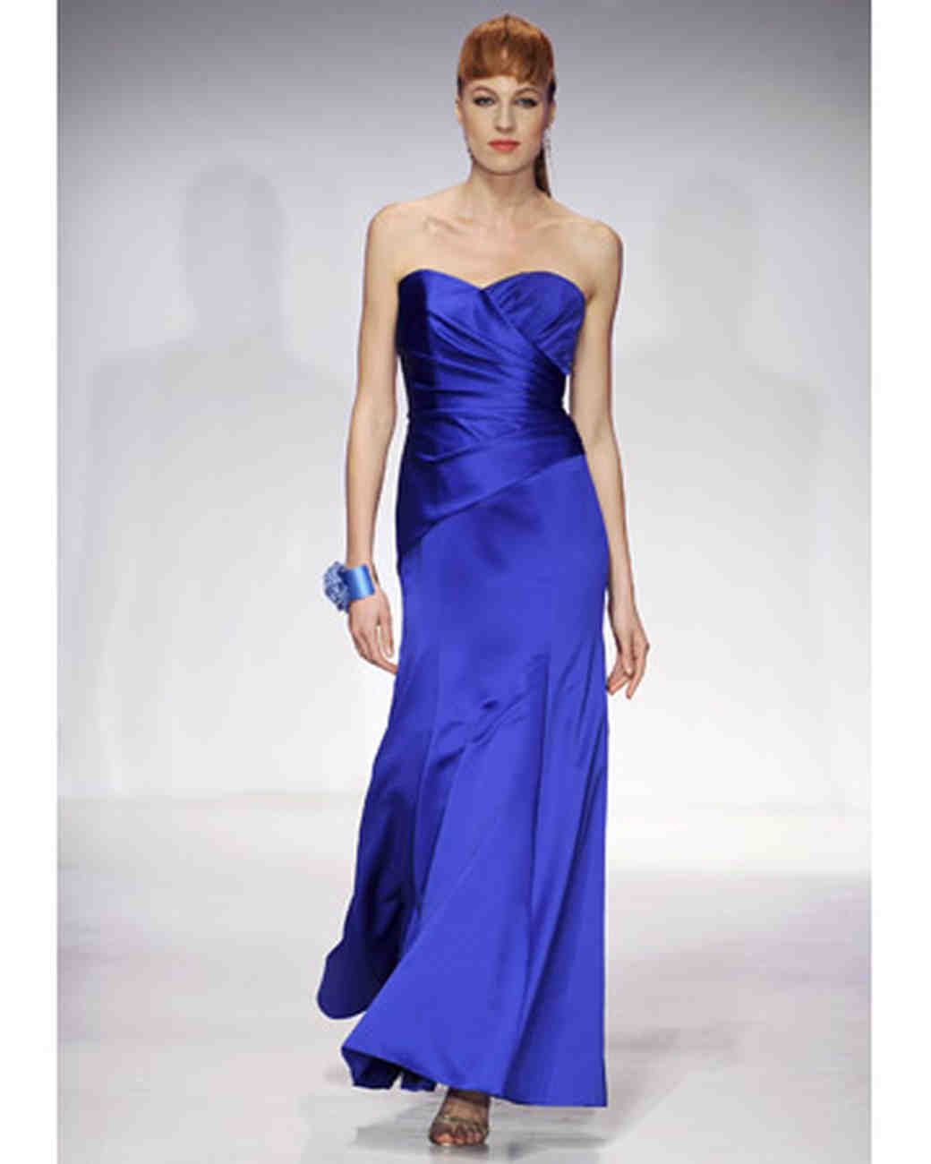 JewelToned Bridesmaid Dresses Martha Stewart Weddings