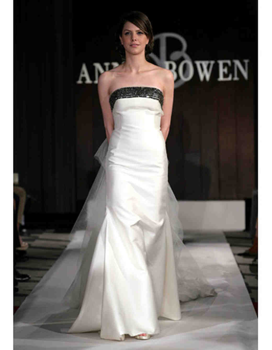  Wedding Dresses with Black Accents  from Spring 2012 Bridal  