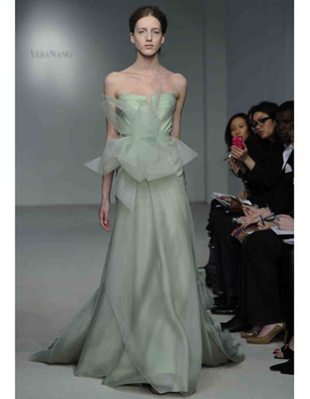 Colorful Wedding Dresses From Spring 2017 Bridal Fashion Week Vera