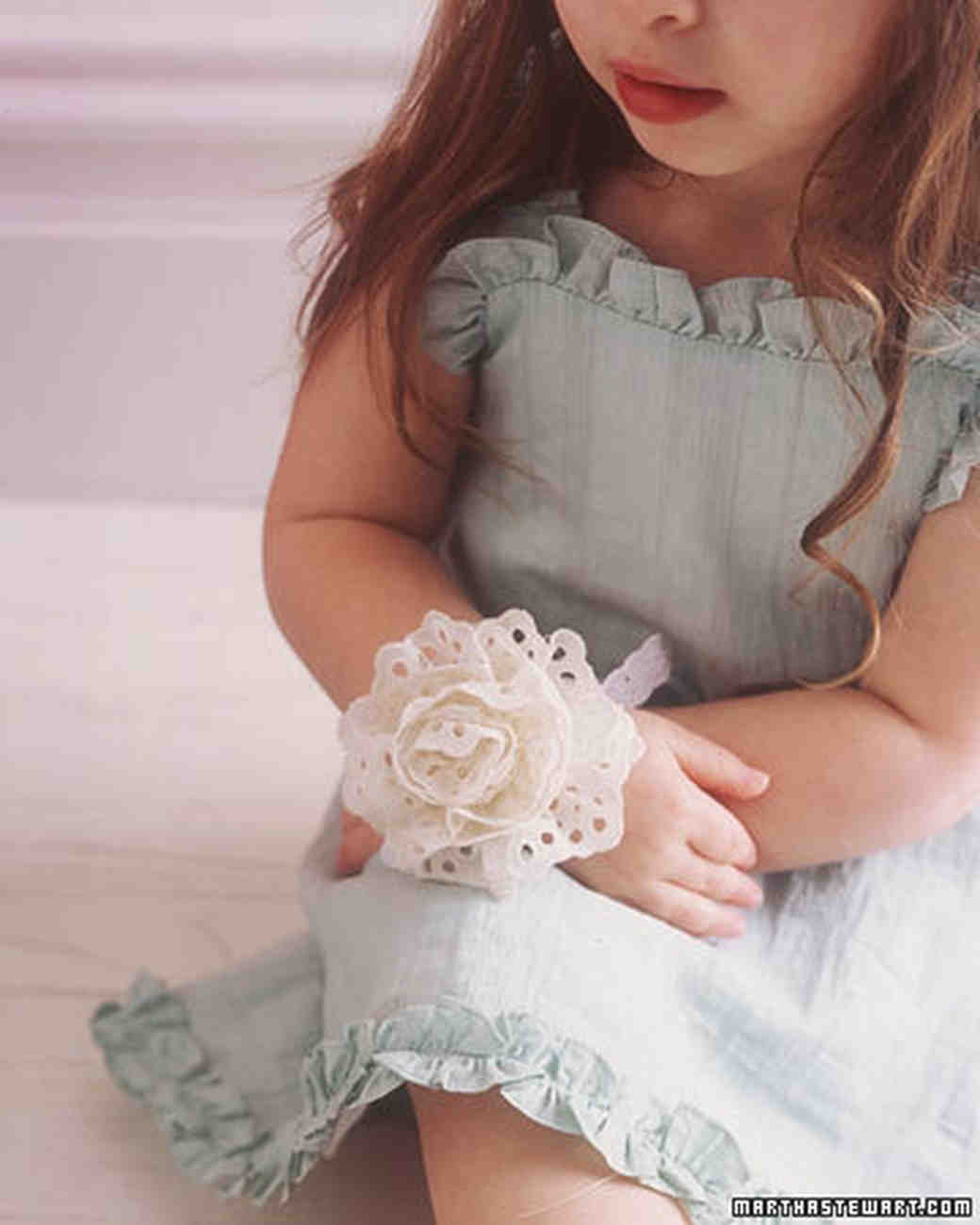 Flower Girl Accessories Little Ones Will Love Martha Stewart Weddings