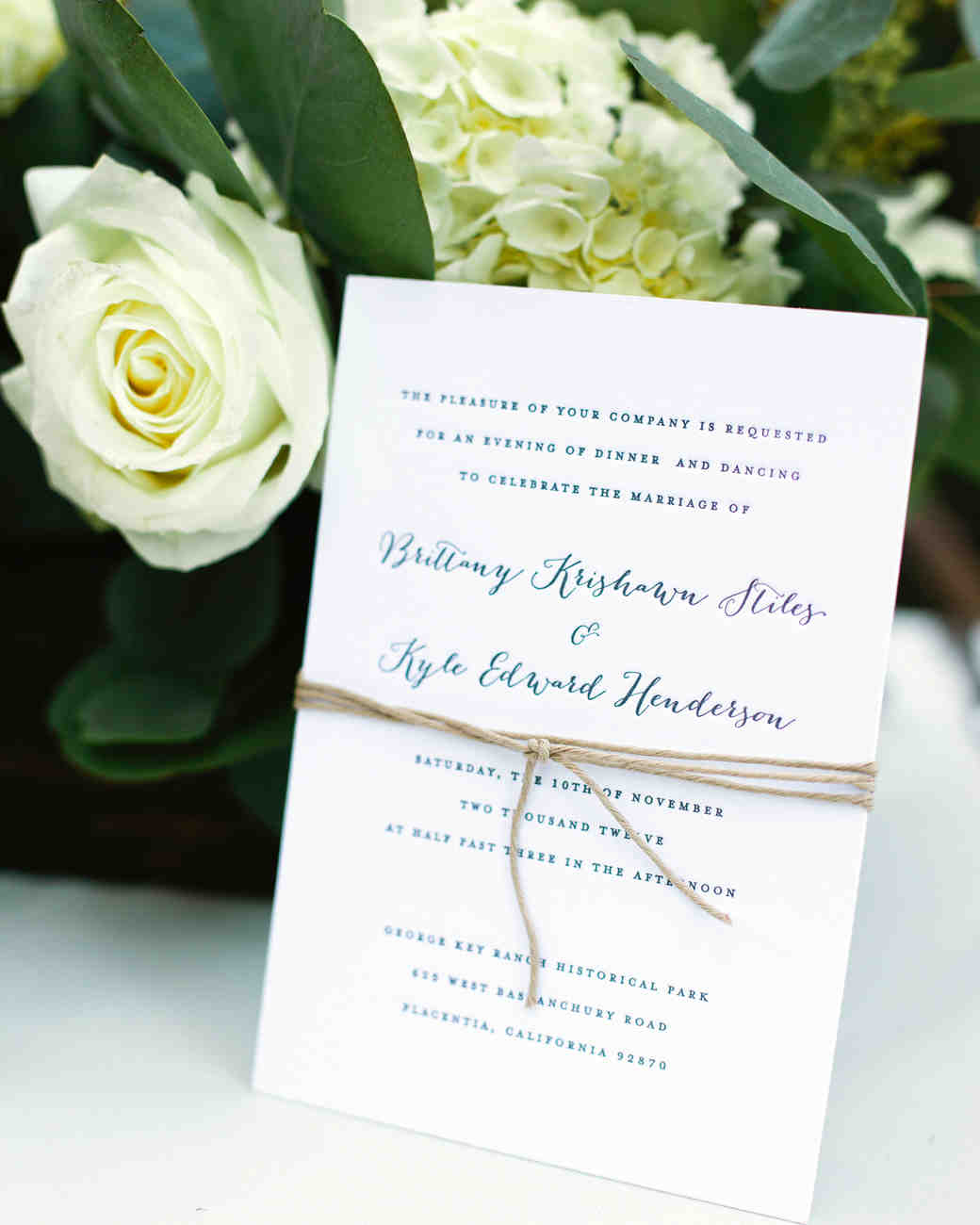 a romantic fall wedding