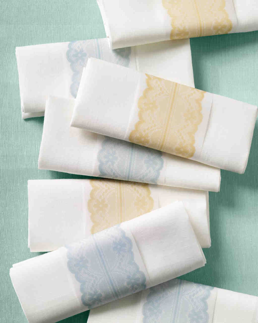 Personalized Napkin Ideas Martha Stewart Weddings