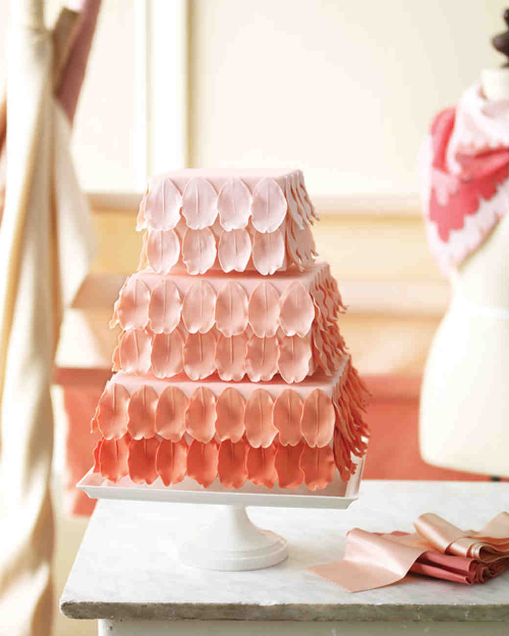 pink and red wedding