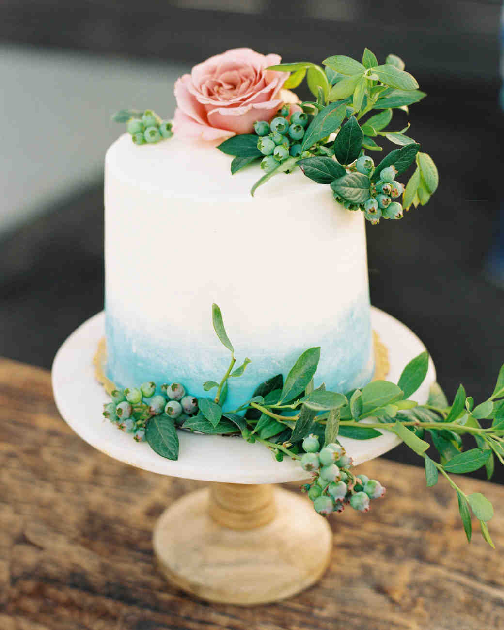 The Prettiest Ombr Wedding Cakes For Couples Who Love Color