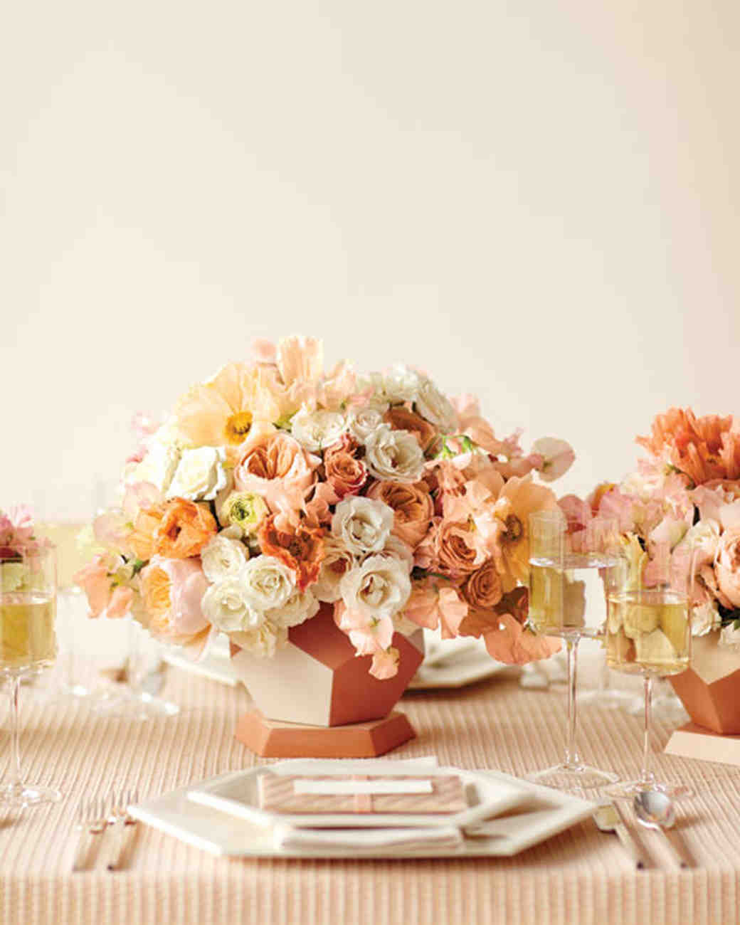 Peaches And Cream Is A Wedding Color Combination That Is Gloriously