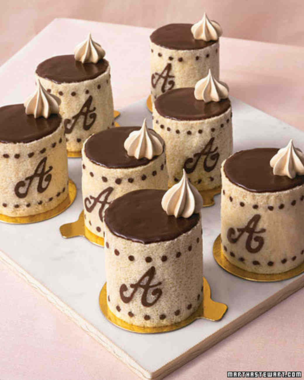 Individual Chocolate Espresso Charlottes