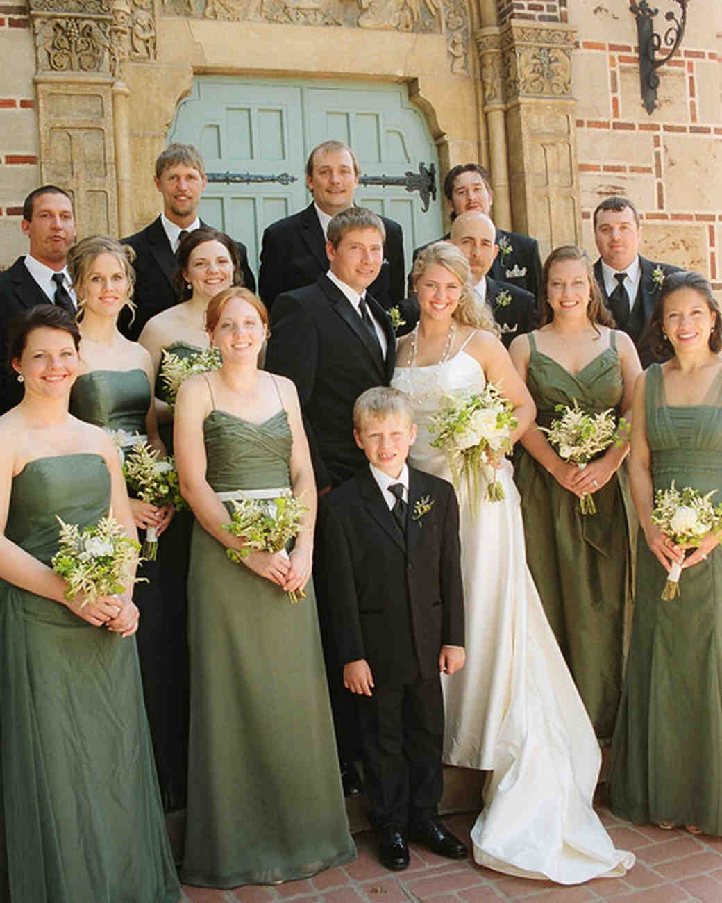 Real Weddings With Green Ideas Martha