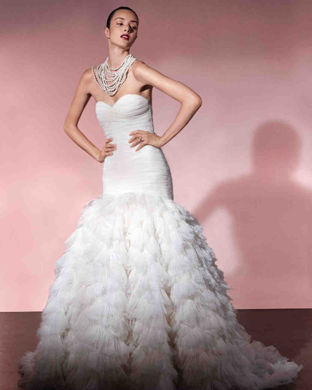 Stunning Designer Wedding Dresses Martha Stewart Weddings 4383