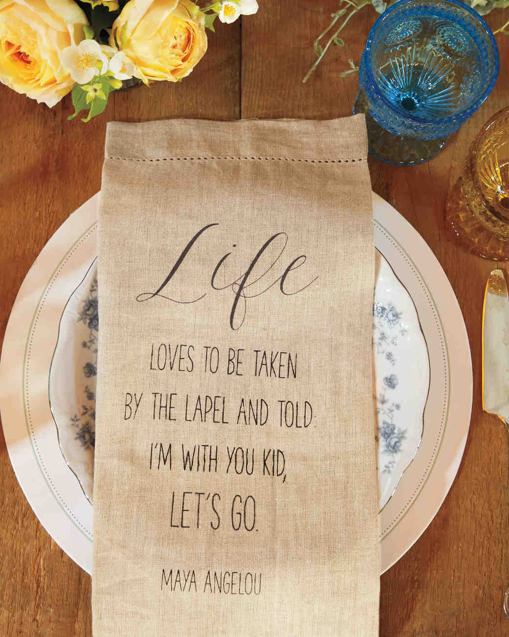 Creative Ways to Display Quotes at Your Wedding