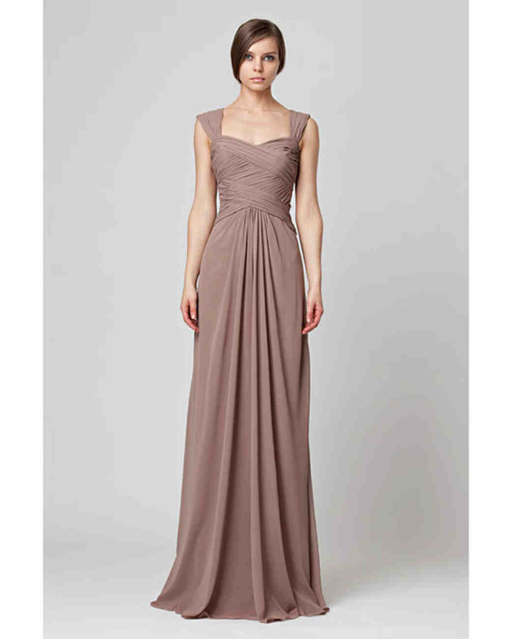 Brown Bridesmaid Dresses | Martha Stewart Weddings