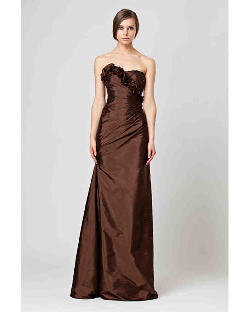 Brown Bridesmaid Dresses Martha Stewart Weddings