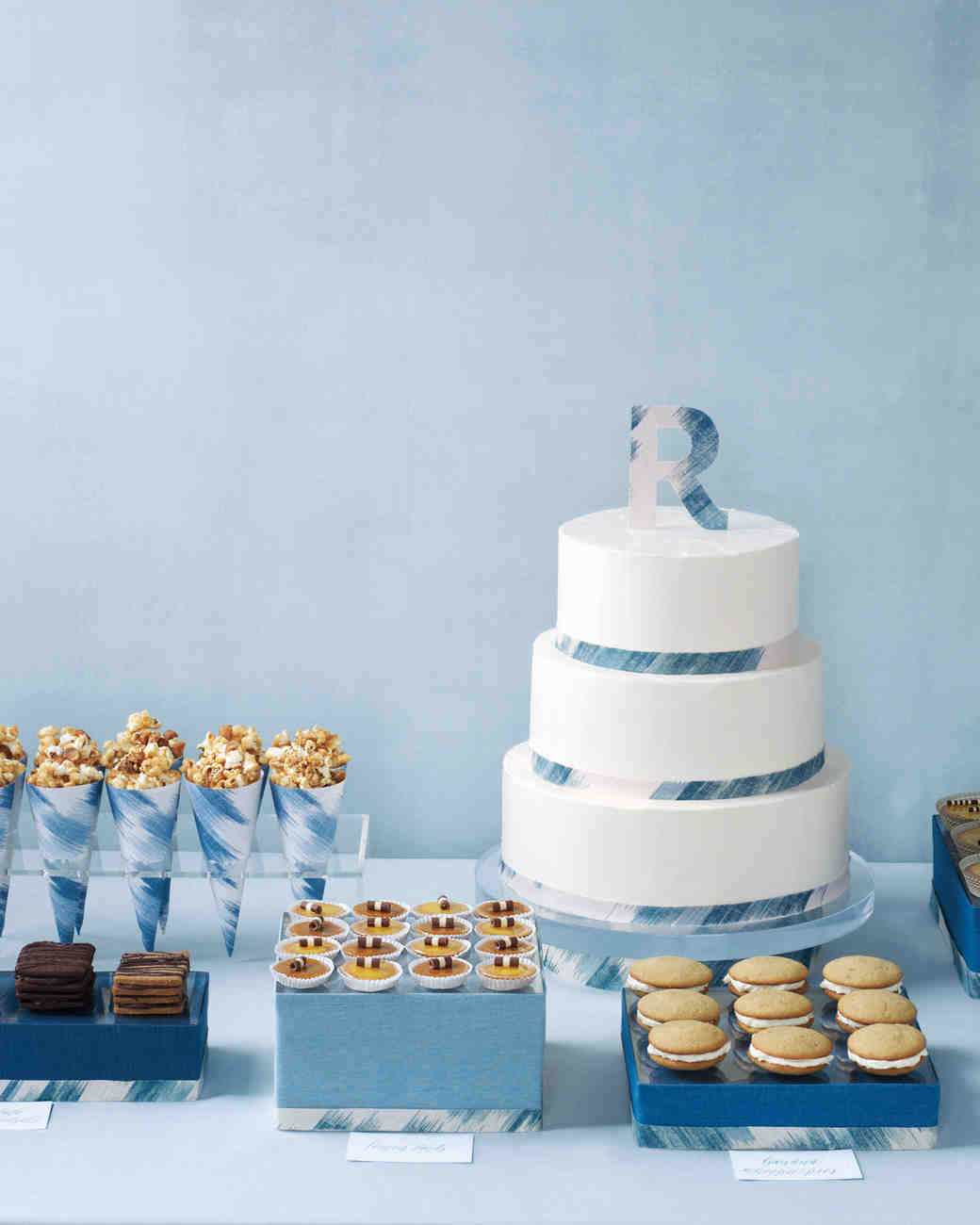 22 blue bridal shower