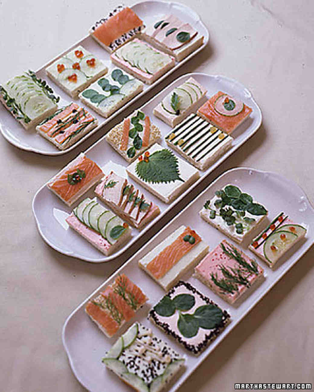 shower tea sandwiches
