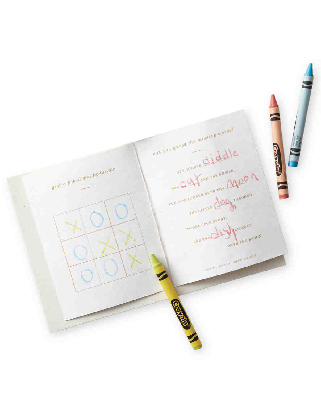 Kids Wedding Activity Booklet Martha Weddings
