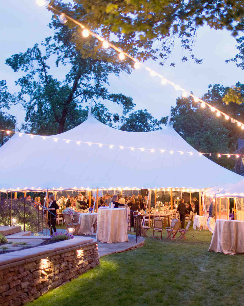 Outdoor Wedding Lighting Ideas from Real Celebrations | Martha Stewart