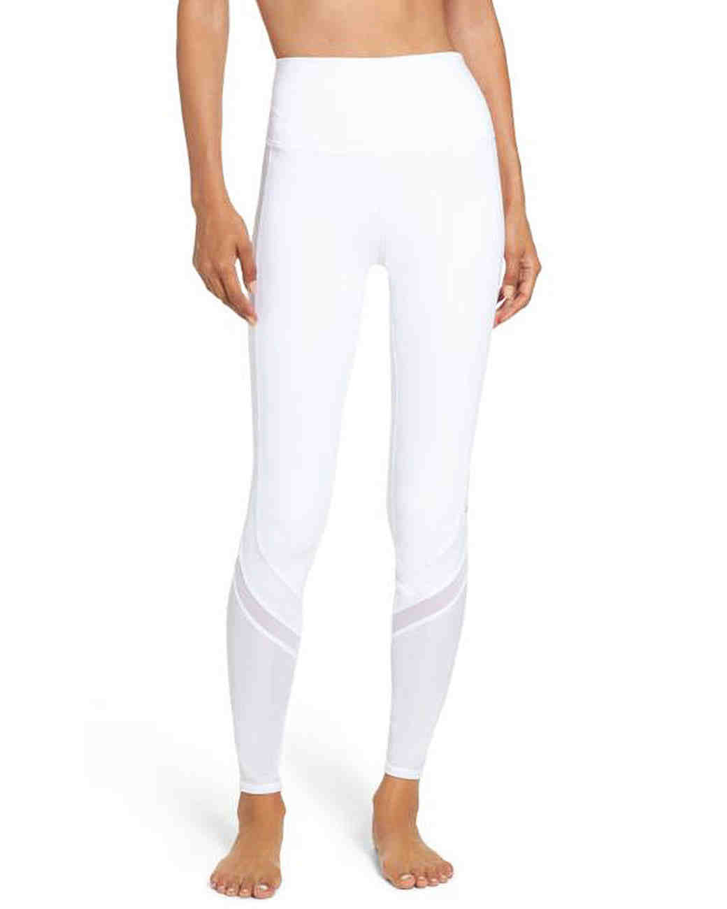 mens white workout pants