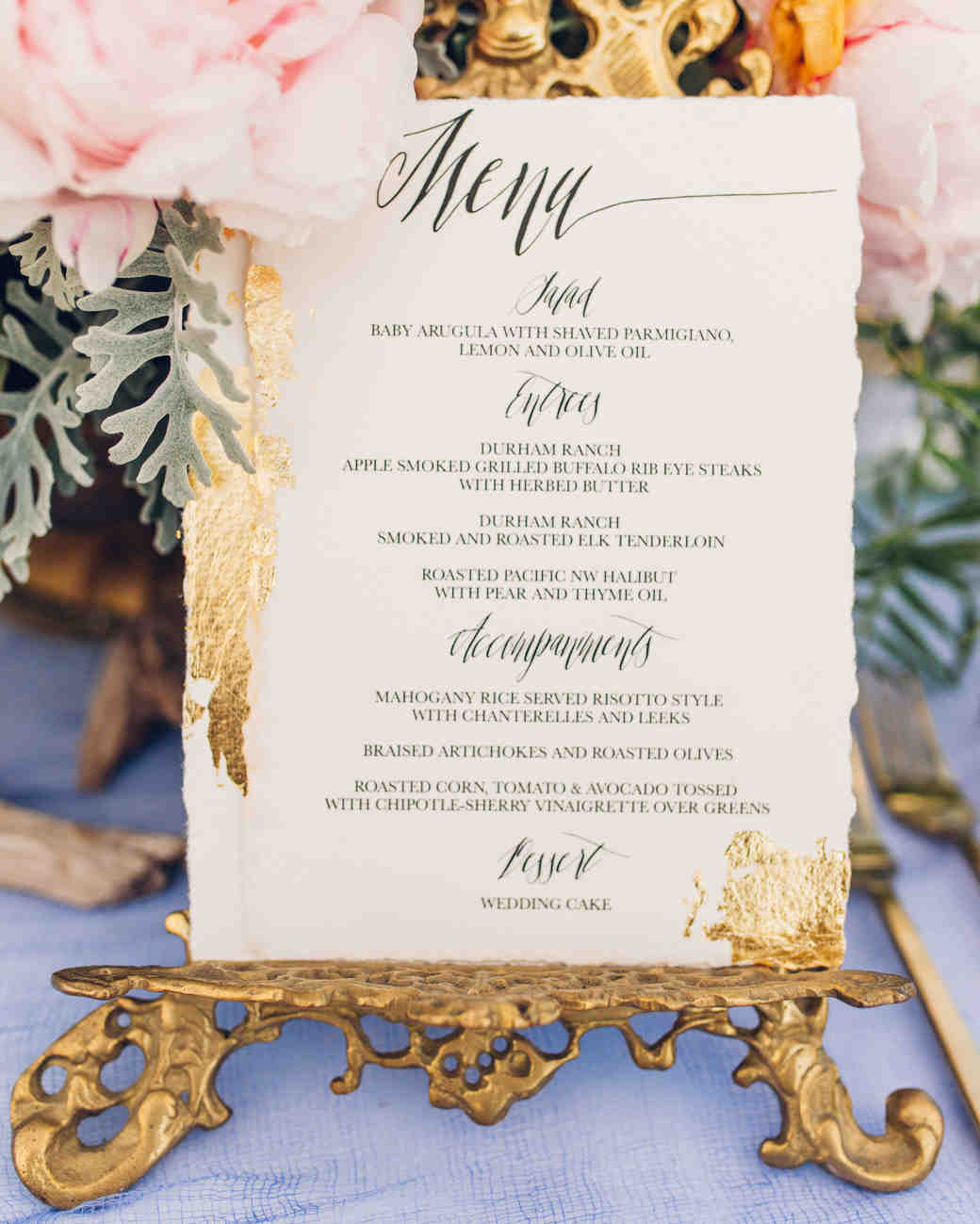 33 Pretty and Unexpected Wedding Menu Ideas Martha Stewart Weddings