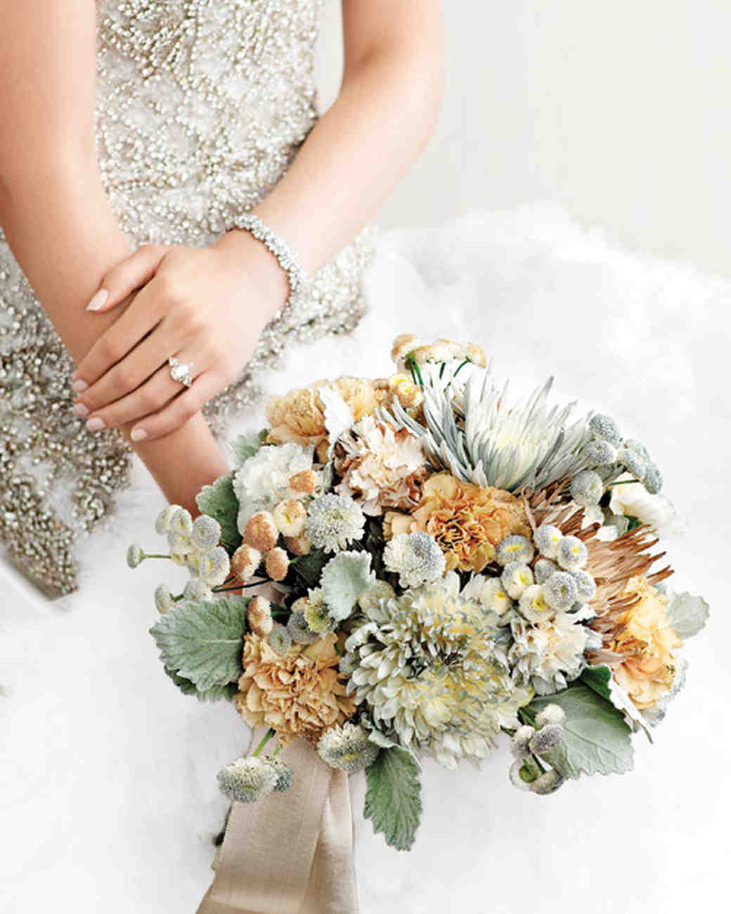 Wedding Colors: Copper, Silver, and Gold | Martha Stewart Weddings