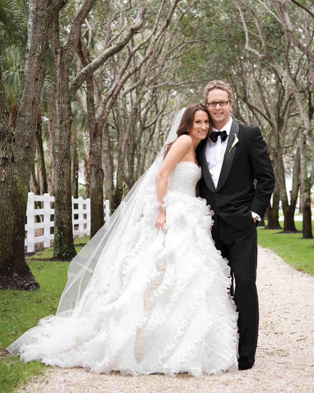 An AllWhite Traditional Destination Wedding in Florida Martha