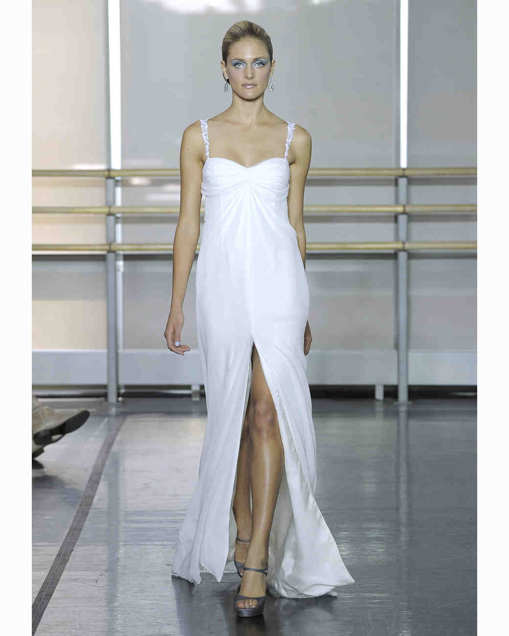 Front-Slit Wedding Dresses, Fall 2013 | Martha Stewart Weddings