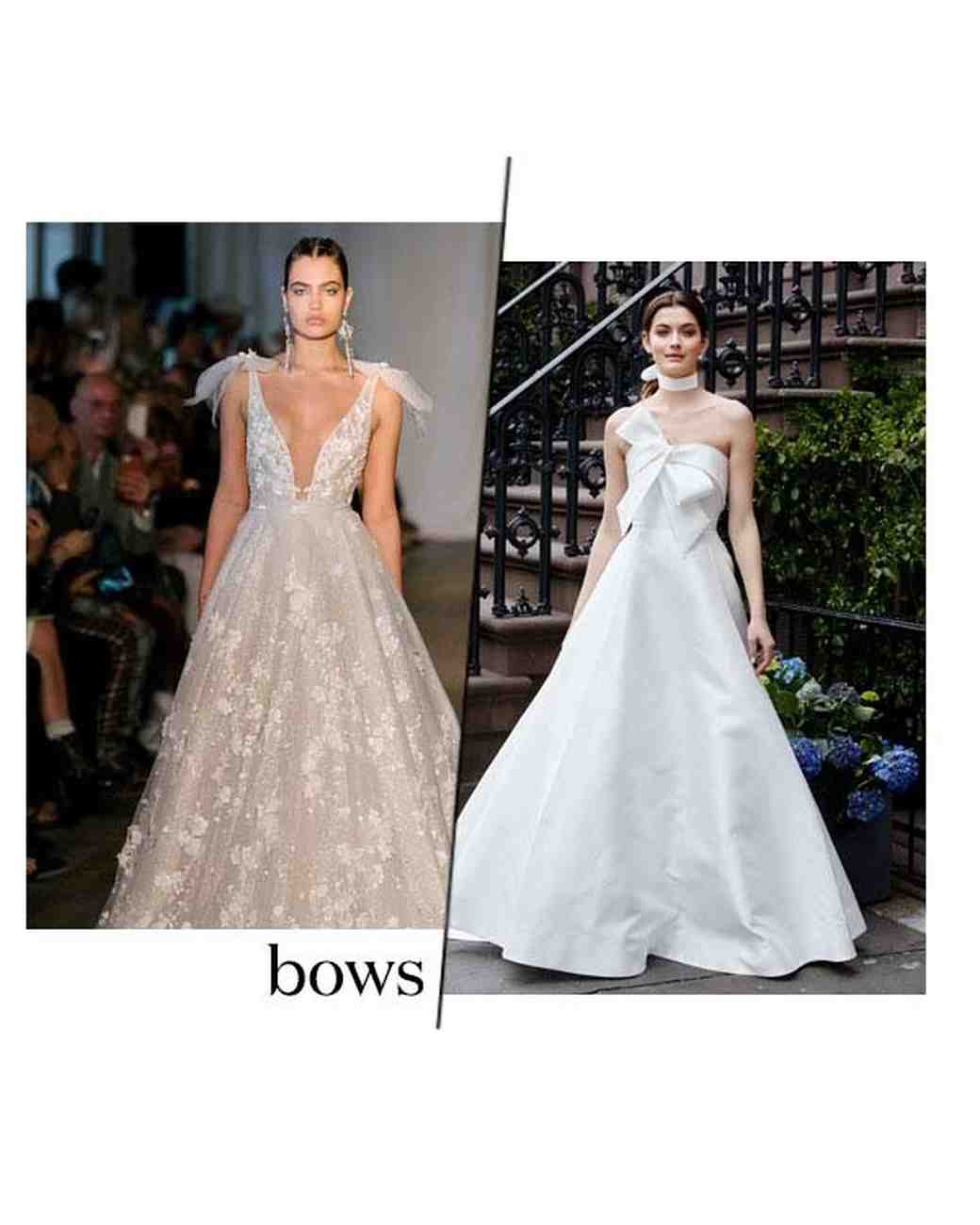  Wedding  Dress  Trends  from Spring 2019  Bridal  Fashion  Week 