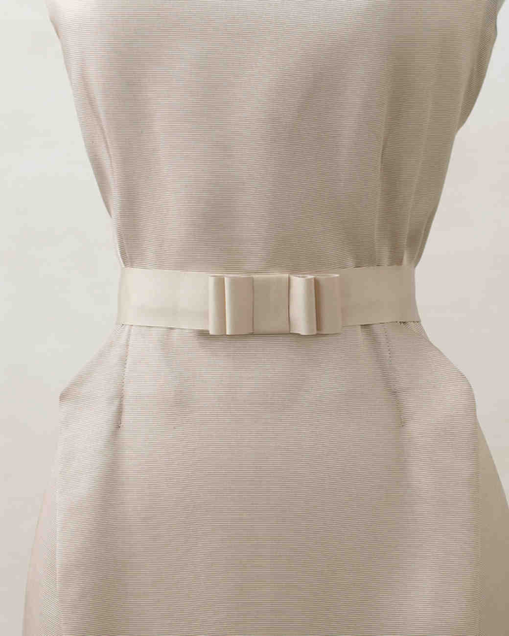 Ribbon Bow Belt Martha Weddings