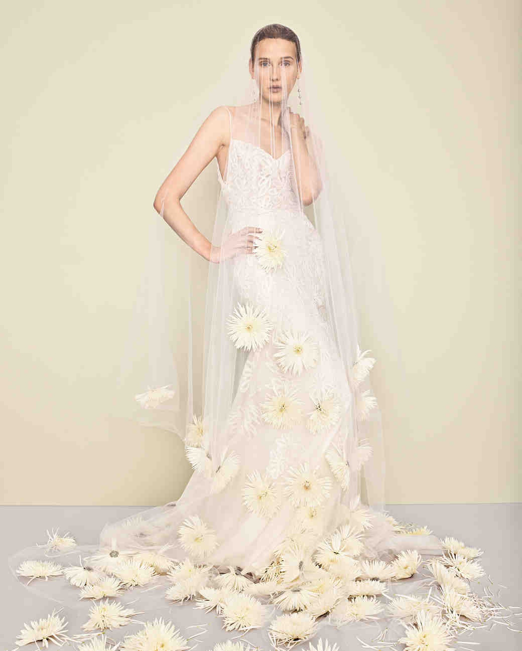 Wedding Dresses Inspired By Flowers Martha Weddings Hayley Paige Wedding Dress