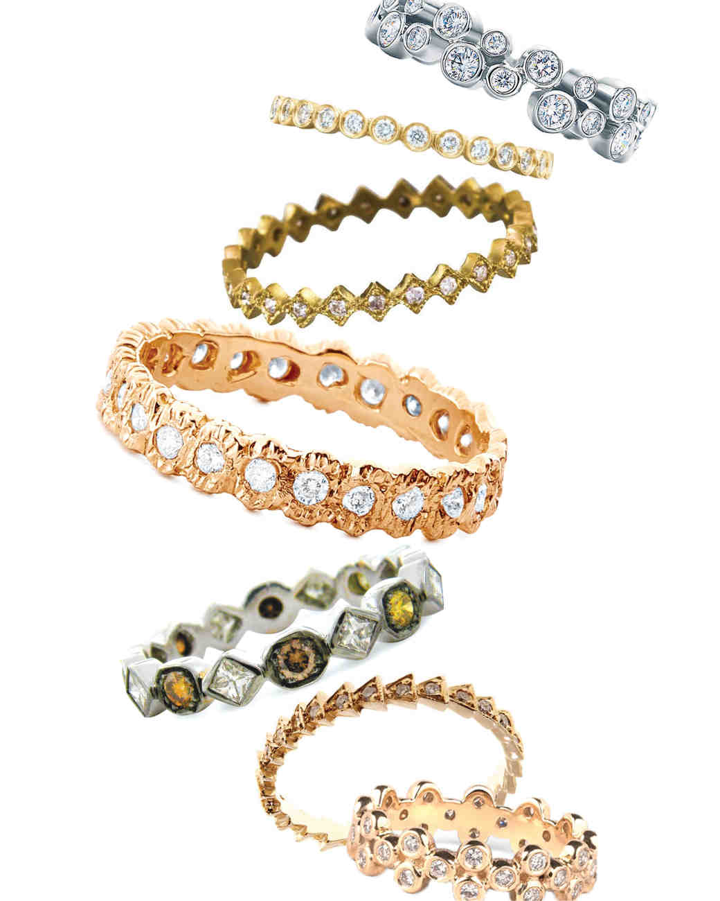 65 Unique Diamond Eternity Bands Martha Stewart Weddings