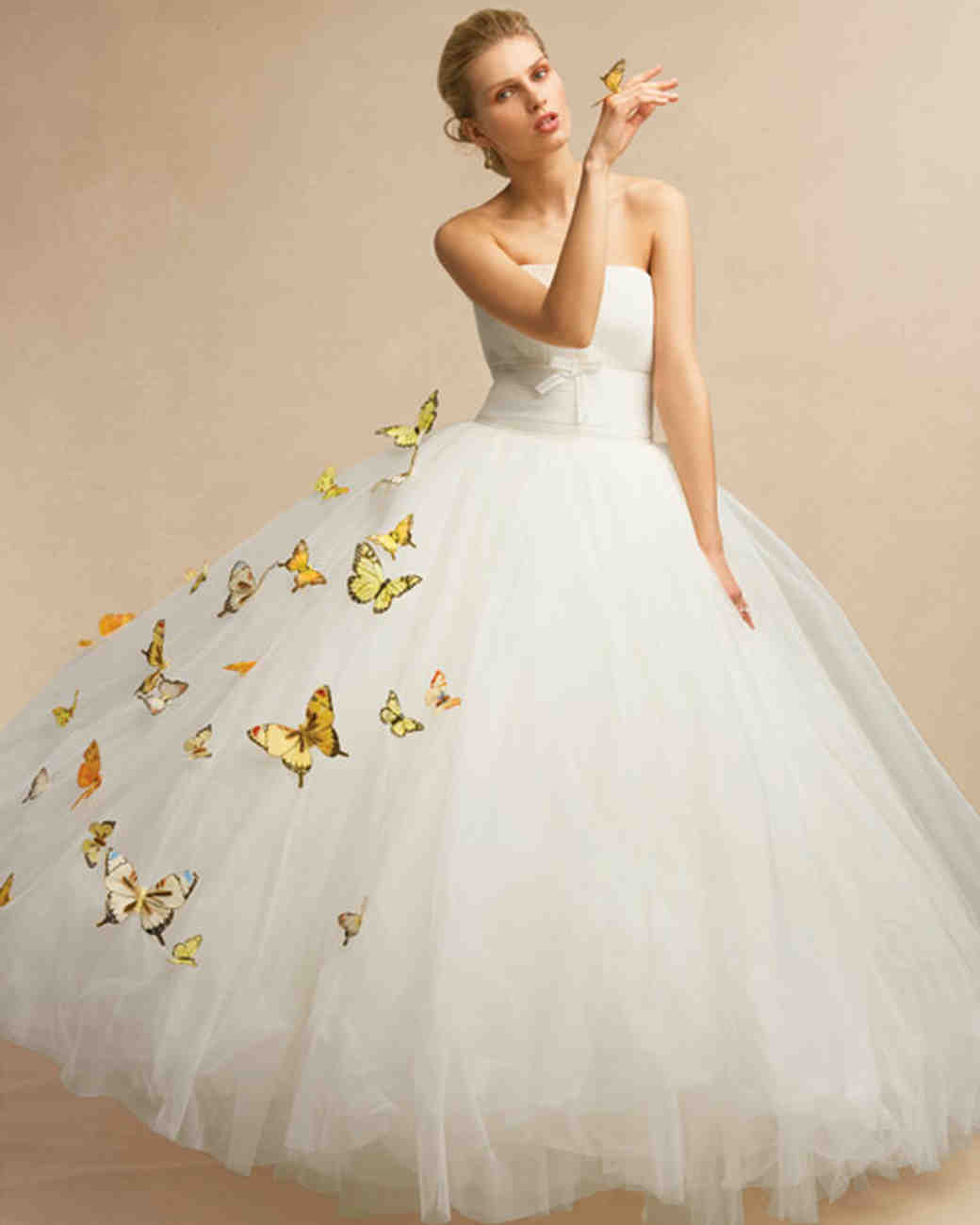 Erfly Inspired Wedding Ideas Martha Weddings Dress Embellishment