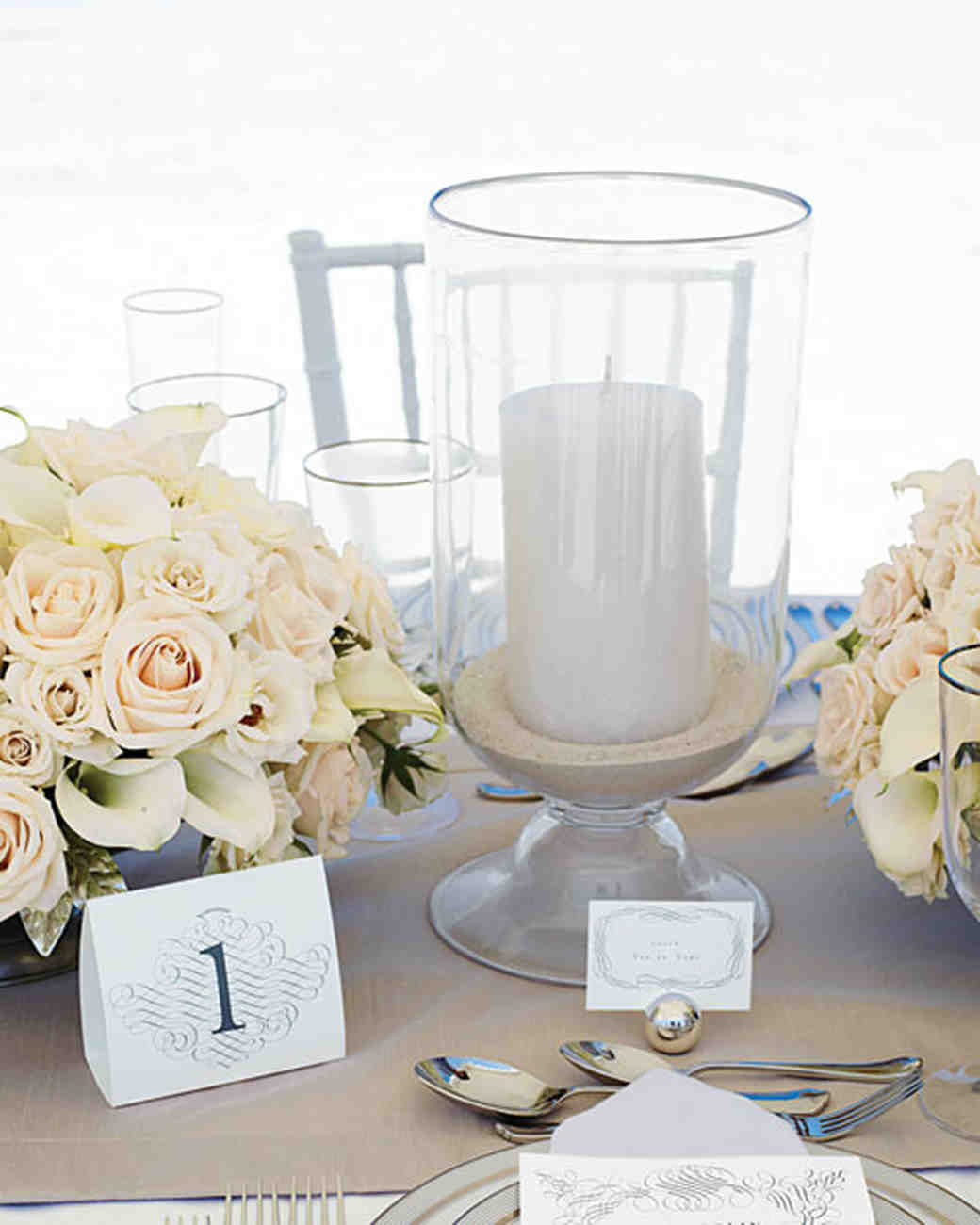  Beach  Wedding  Centerpieces  Martha Stewart Weddings 