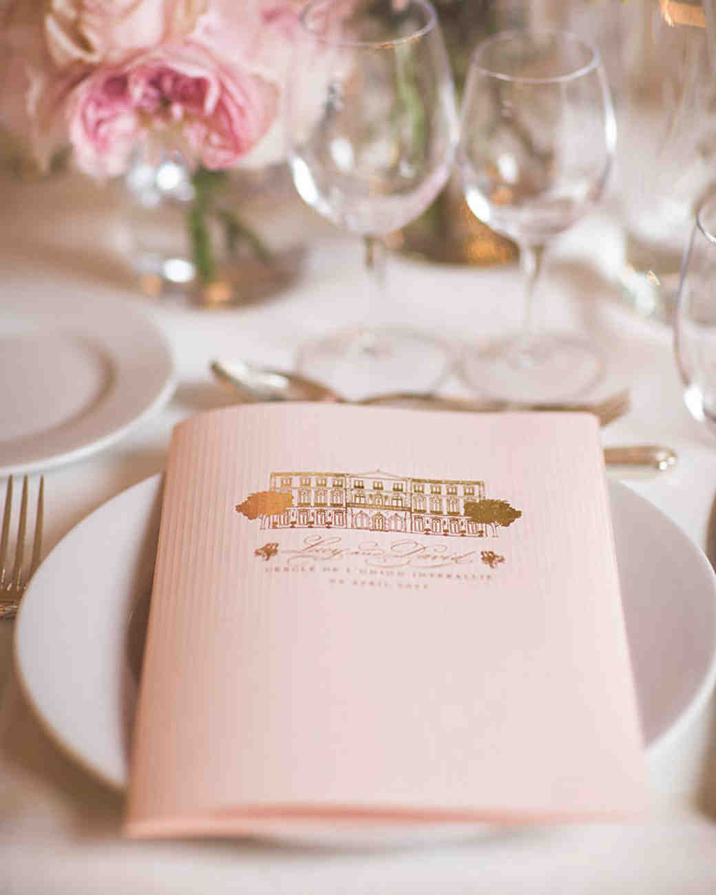 24 Wedding Details with Gold Foil | Martha Stewart Weddings 24 Wedding Details with Gold Foil | Martha Stewart Weddings