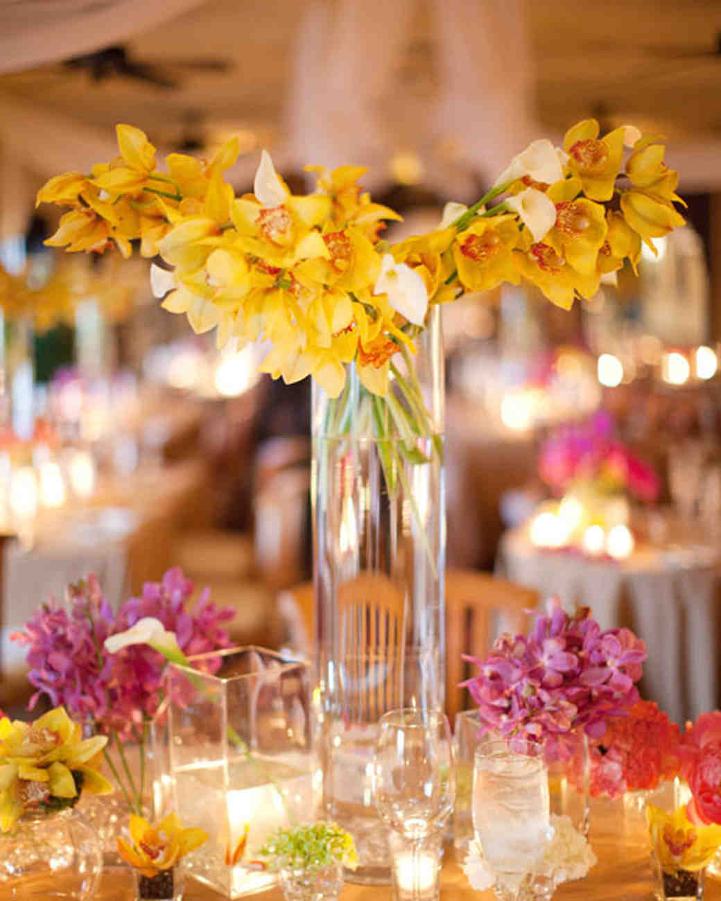 Yellow Wedding Centerpieces | Martha Stewart Weddings