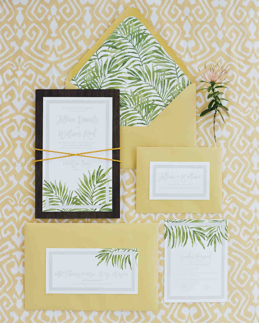 10 Fresh Summer Wedding Invitations | Martha Stewart Weddings 10 Fresh Summer Wedding Invitations | Martha Stewart Weddings