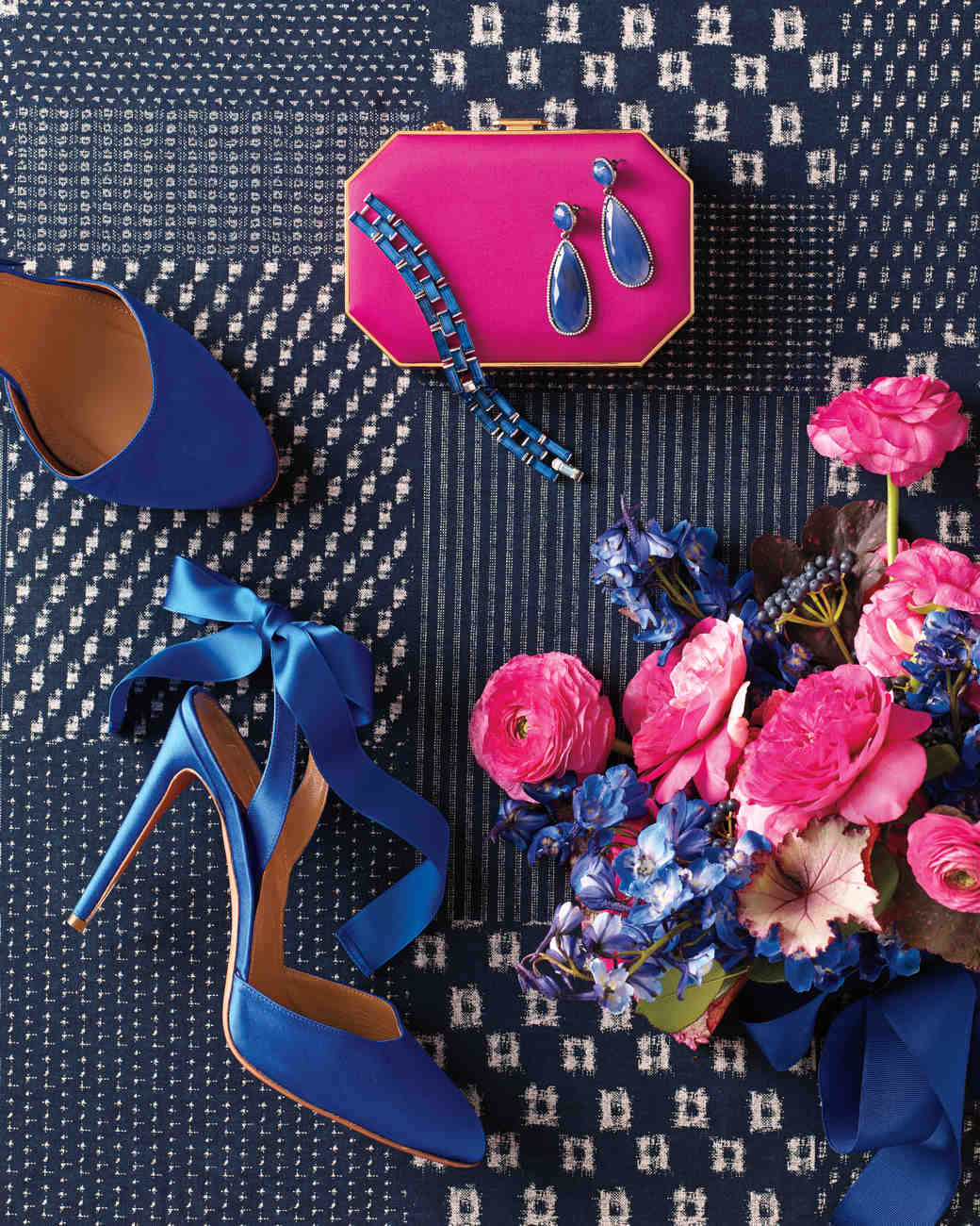 9 Ways To Add Navy And Fuchsia Your Wedding Celebration Martha 9 Ways To Add Navy And Fuchsia Your Wedding Celebration Martha Weddings
