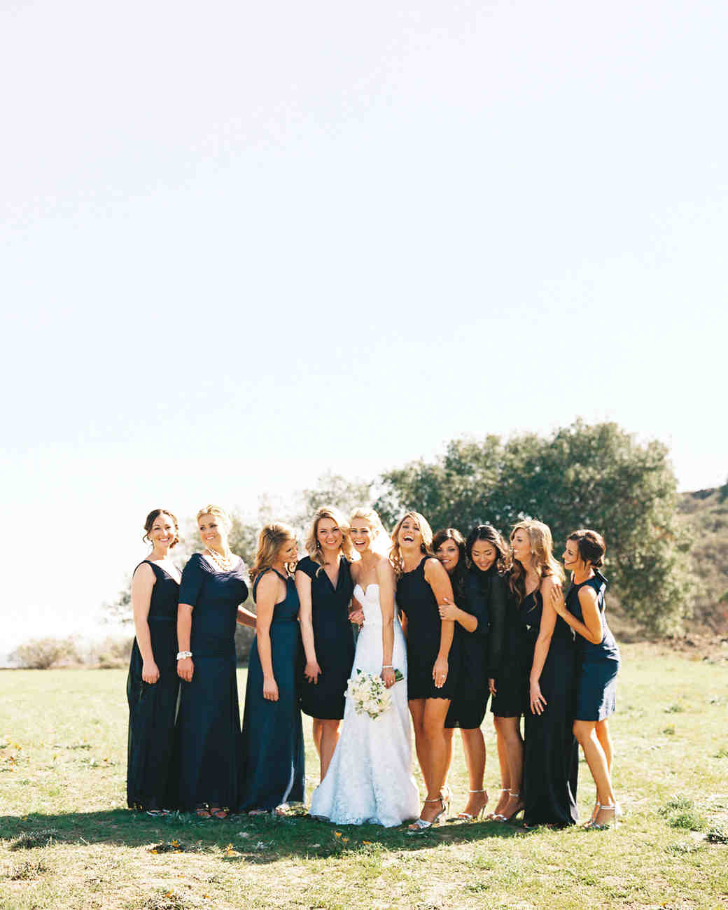 Brooke and Shea’s True Blue California Wedding | Martha Stewart Weddings