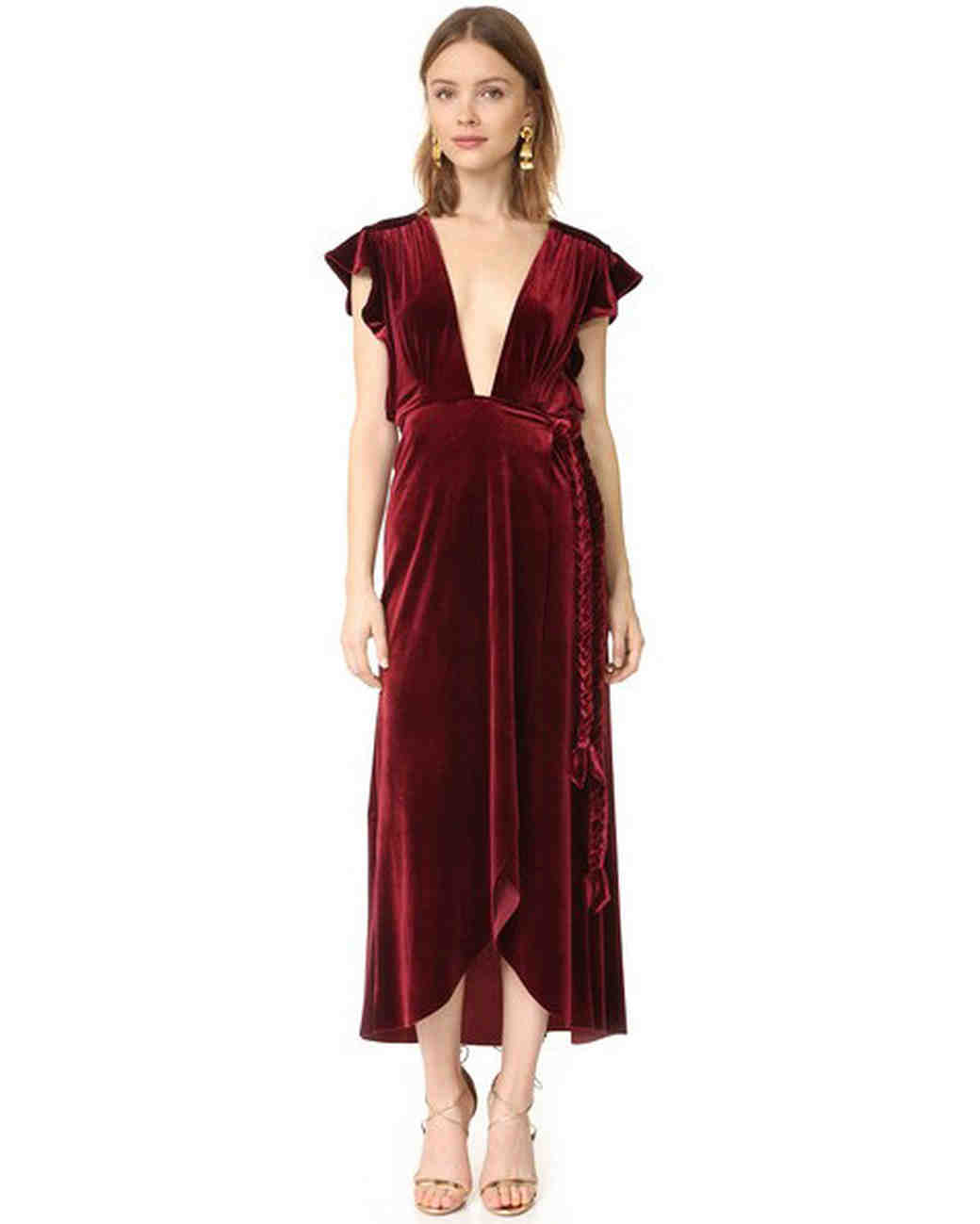 velour gown