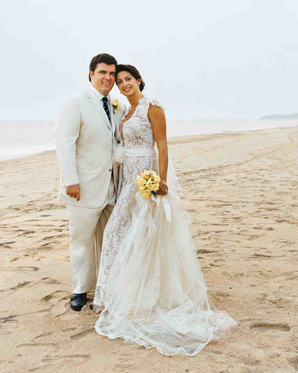 A Formal Destination Wedding On The Beach In Mexico Martha Stewart