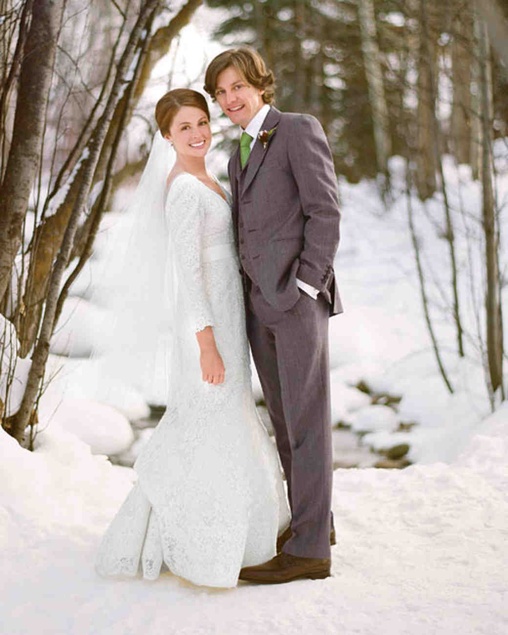 A Rustic Winter Destination Wedding  in Colorado Martha 